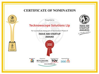 startup award nomination